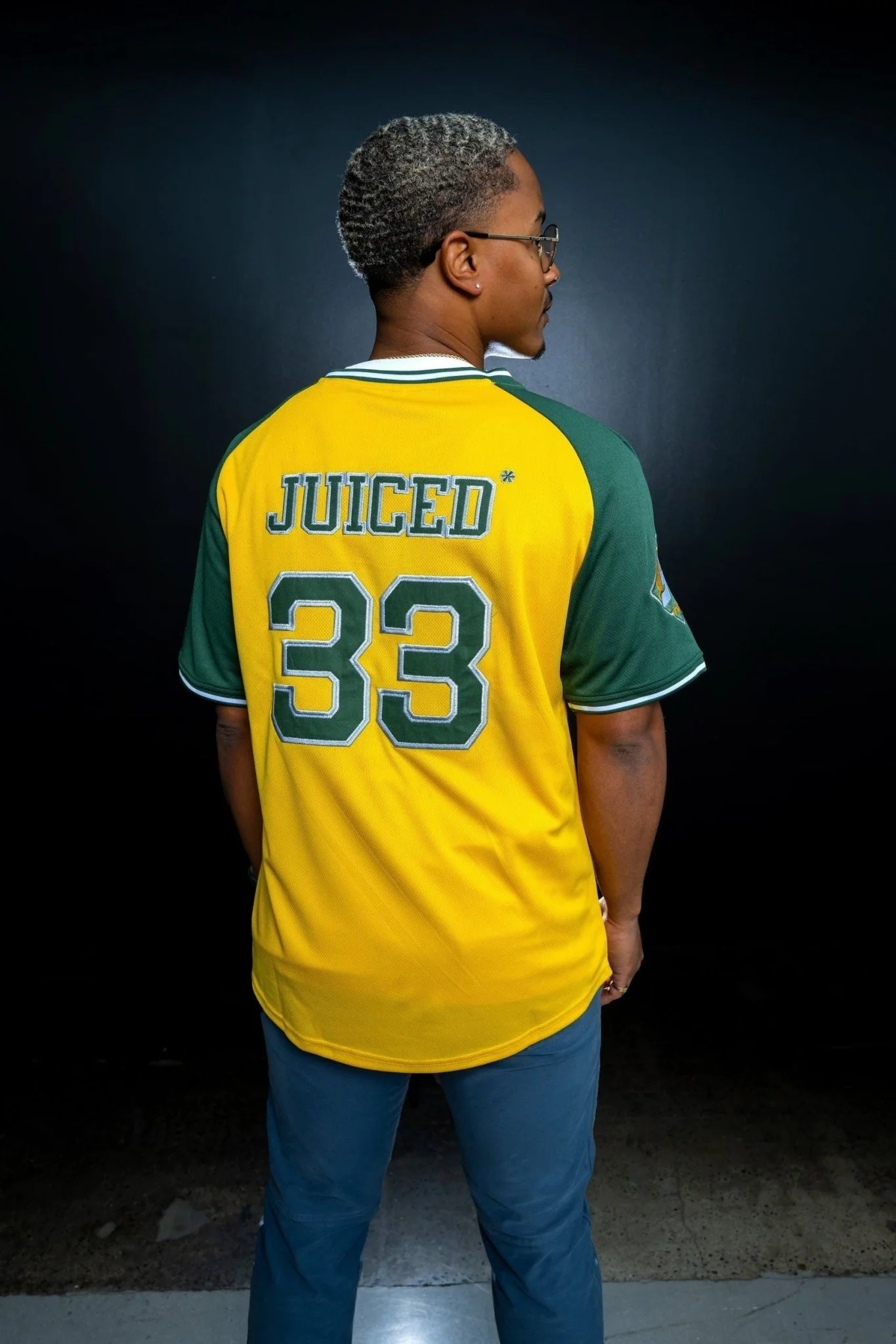 Oakland Juiced Up Baseball Jersey - Image 4