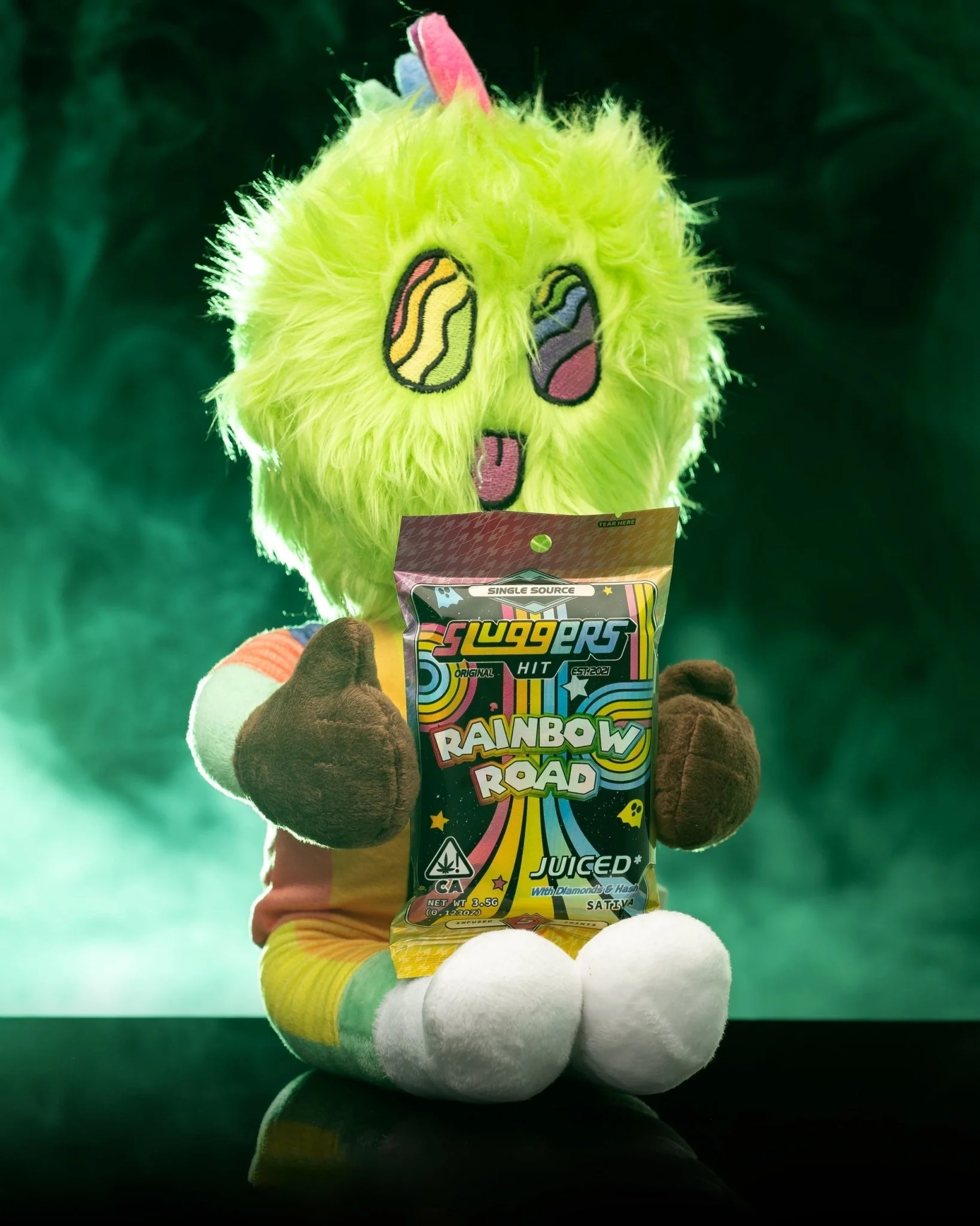 Rainbow Road Plushy - Image 3