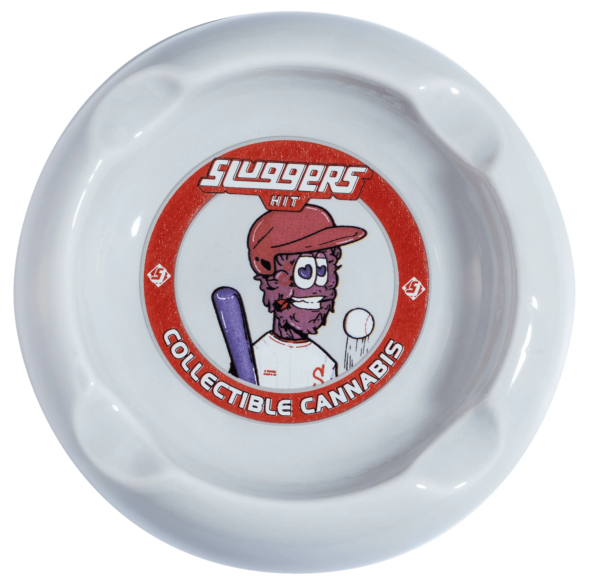 Rose Ceramic Ash Tray - Image 3