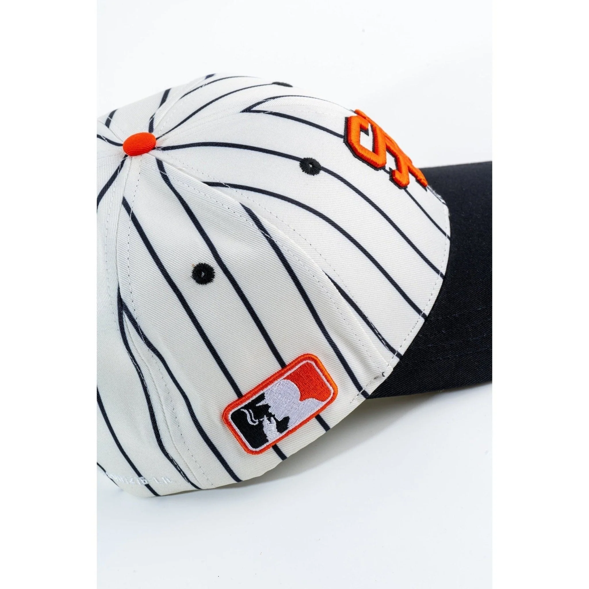 Orange Pinstripe Hat - Image 4