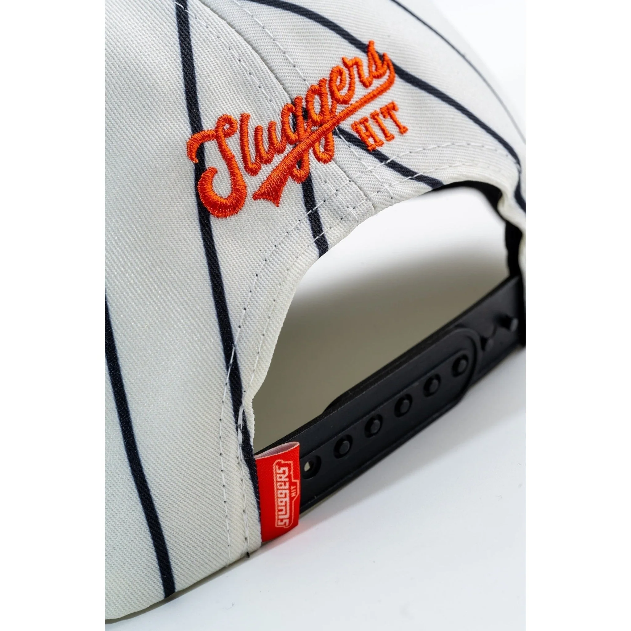 Orange Pinstripe Hat - Image 5